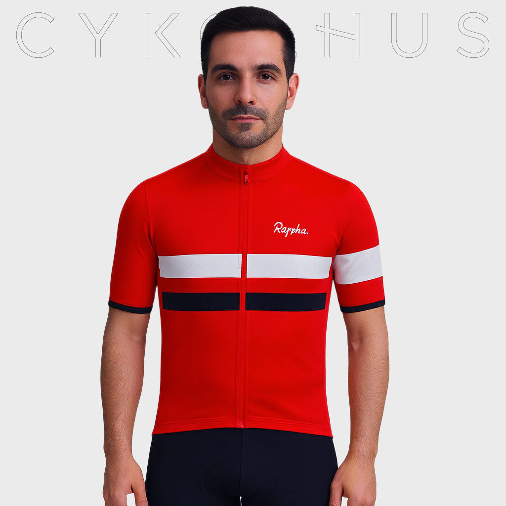 Rapha | Professionellt cykelset röd vit