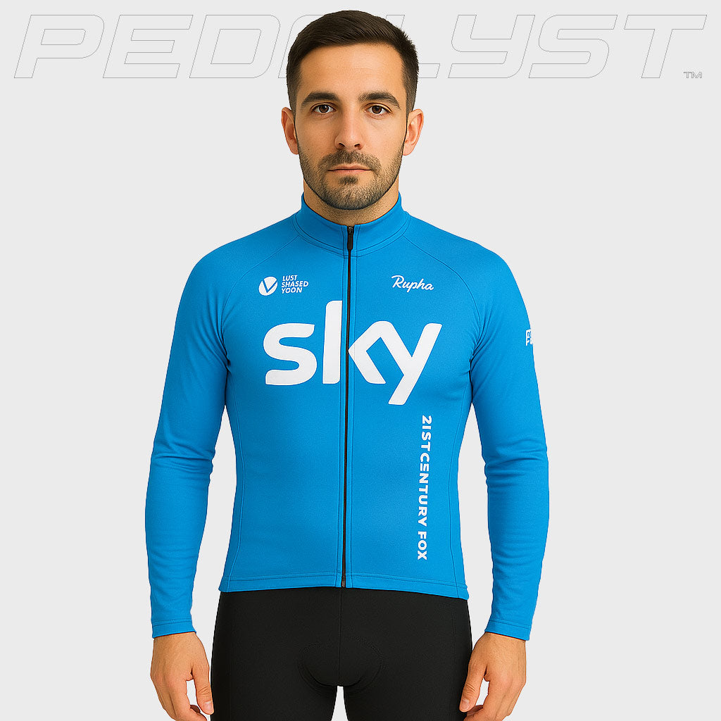 Rapha Långärmat Professionellt Cykelset Rapha Sky