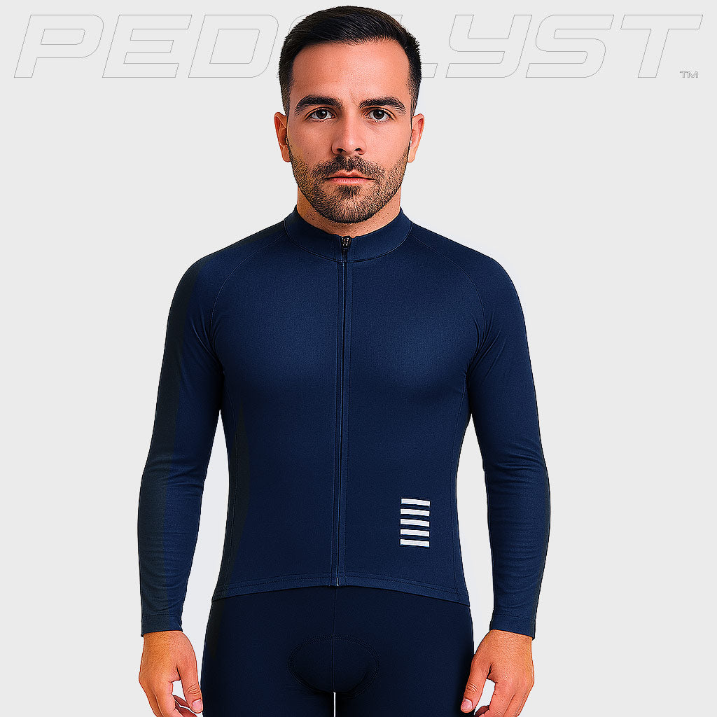P | Professionellt Långärmat Cykelset
