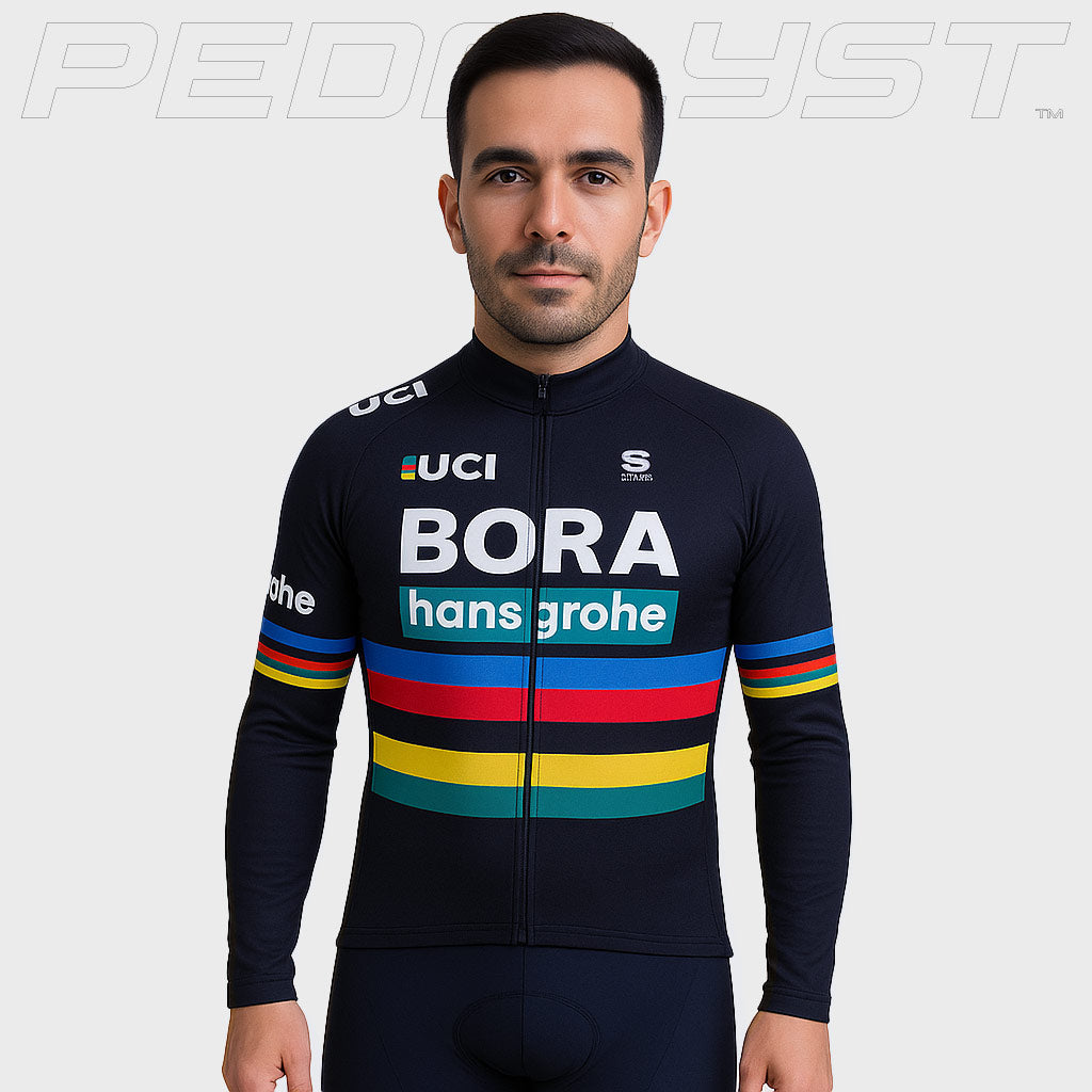 Långärmad Cykelklädes-Professionellt Set