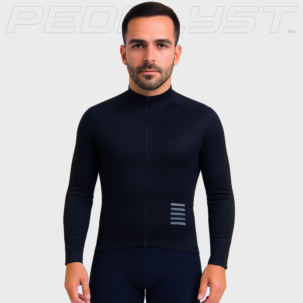 P | Professionellt Långärmat Cykelset