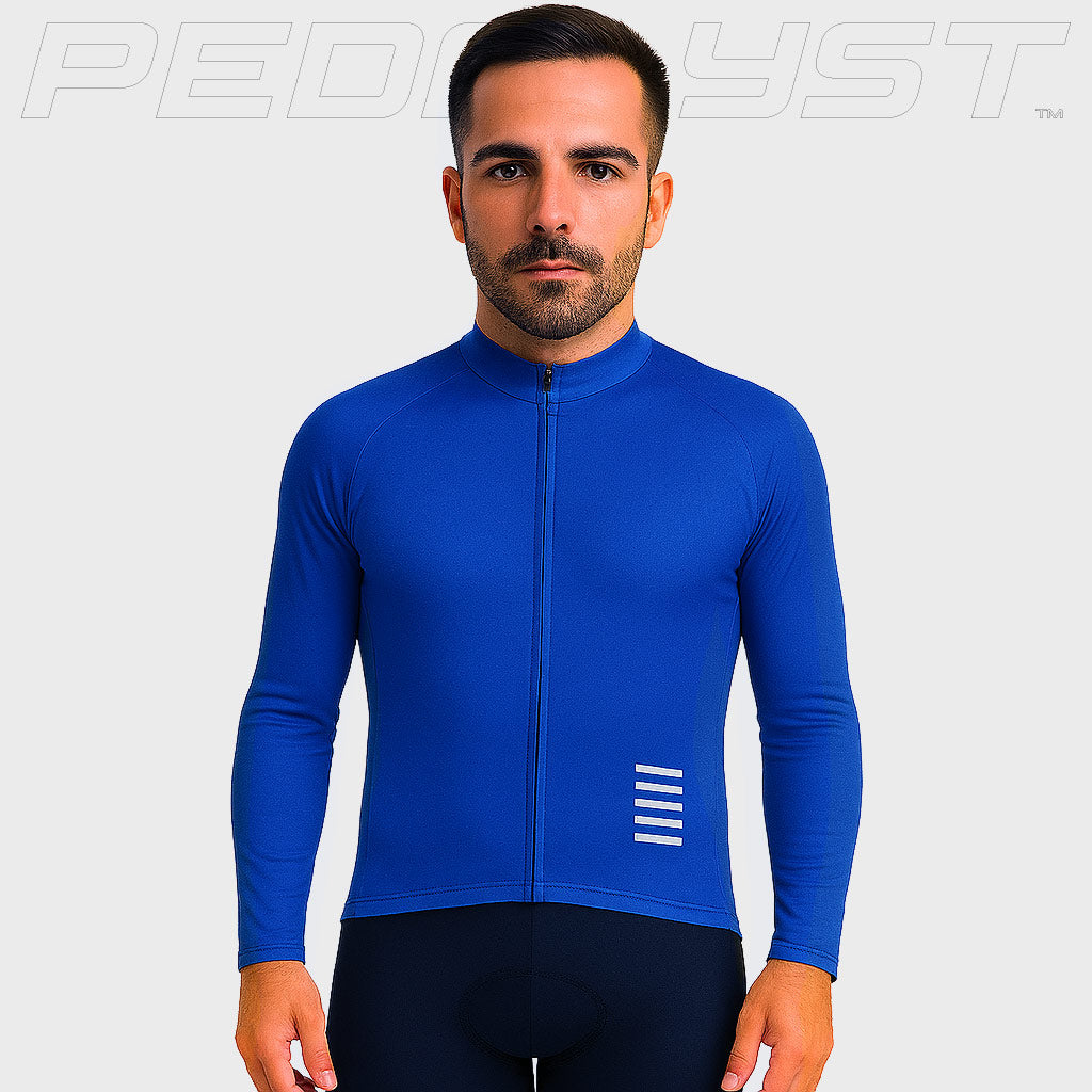 P | Professionellt Långärmat Cykelset