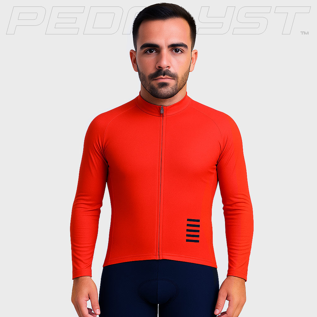 P | Professionellt Långärmat Cykelset