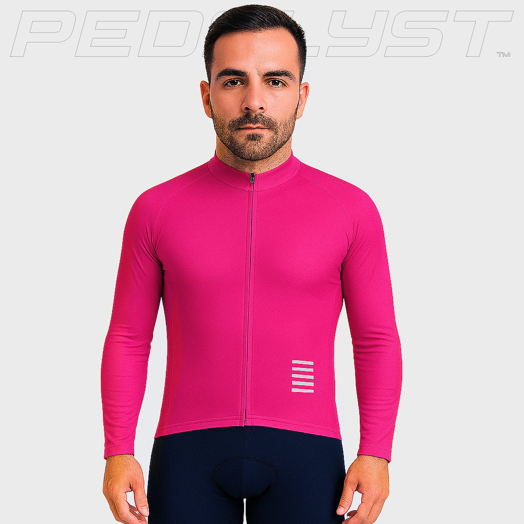 P | Professionellt Långärmat Cykelset