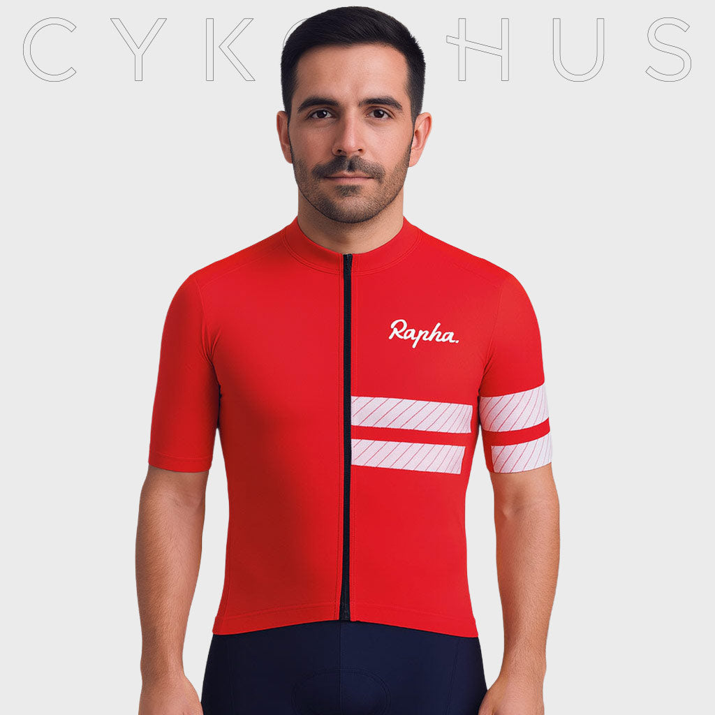 Rapha | Professionellt cykelset Röd Vit